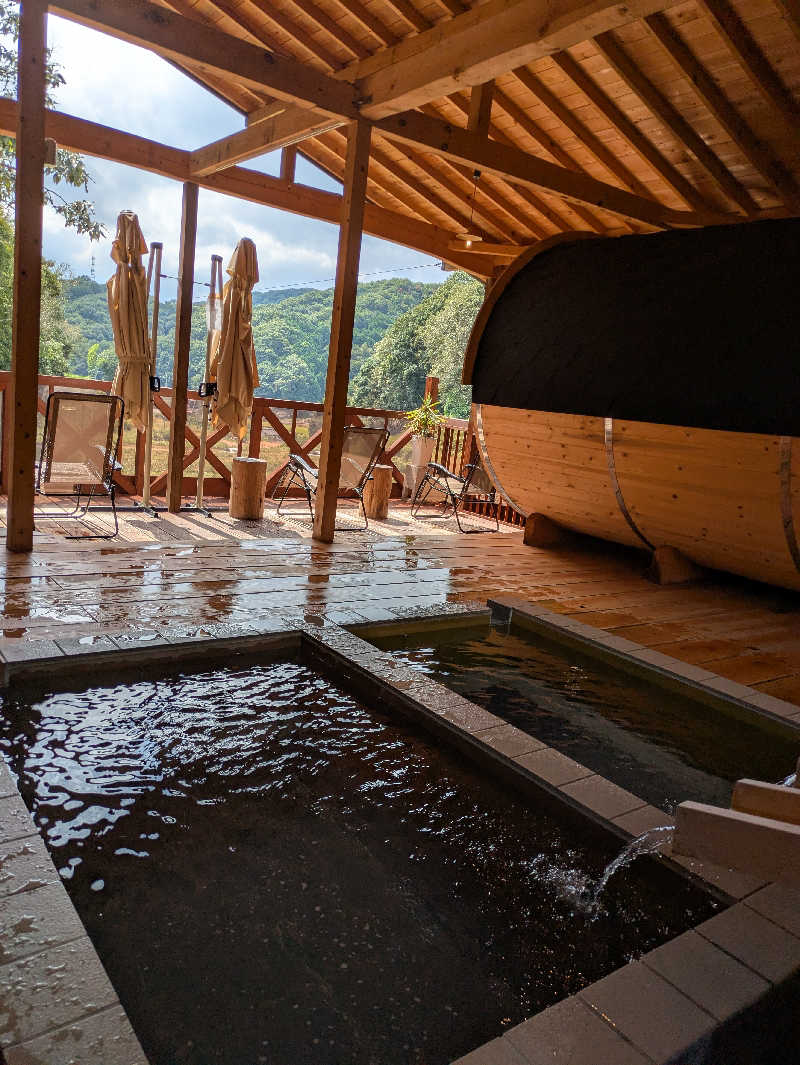 monoさんの山の中のバレルサウナ｢Tramonto｣のサ活写真