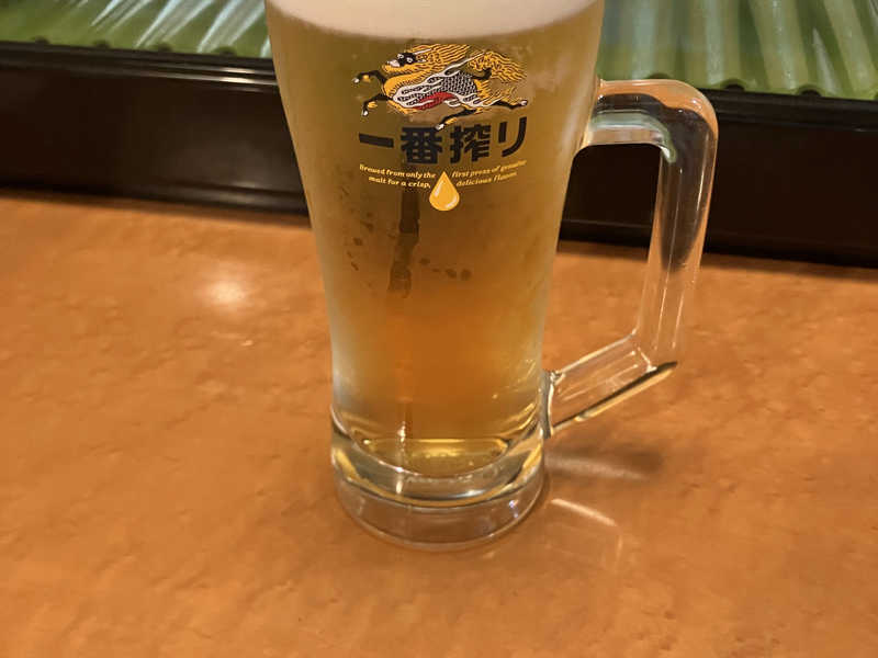 生ビール中