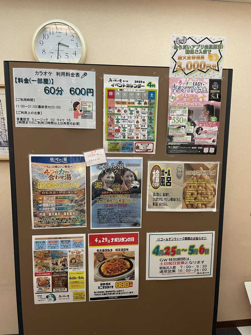 たくさんの駿河の湯 坂口屋のサ活写真