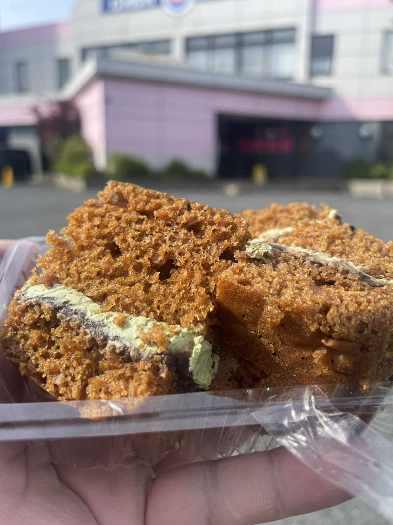 寝落ちできます　アミくんさんの石田食堂ワシントンのサ活写真