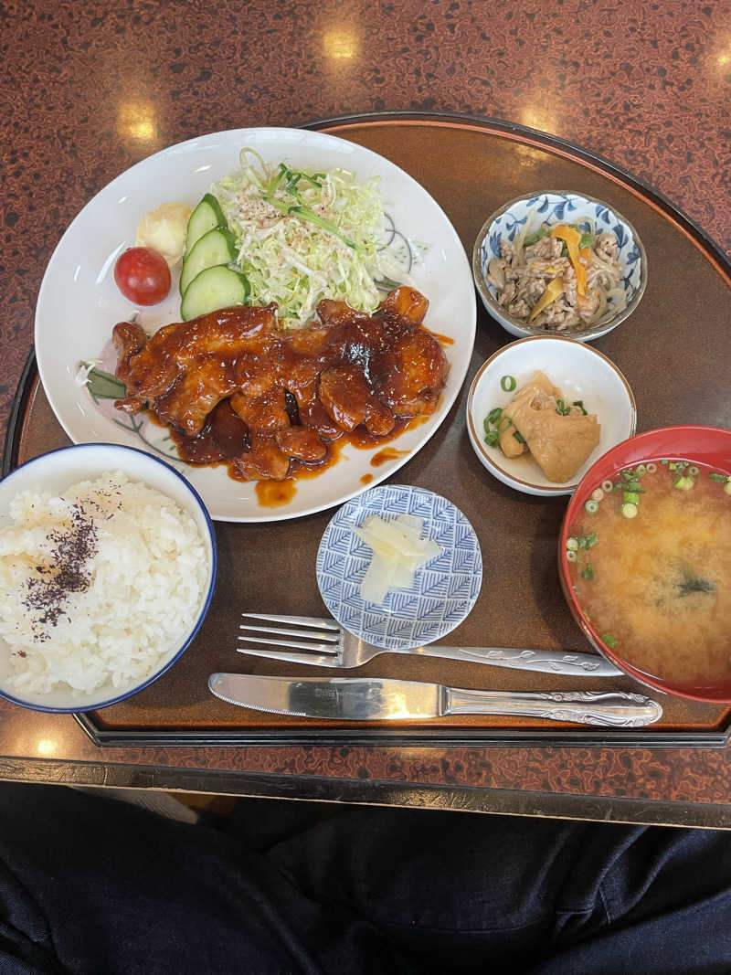 AI飽き太郎（アミくん）さんの石田食堂ワシントンのサ活写真