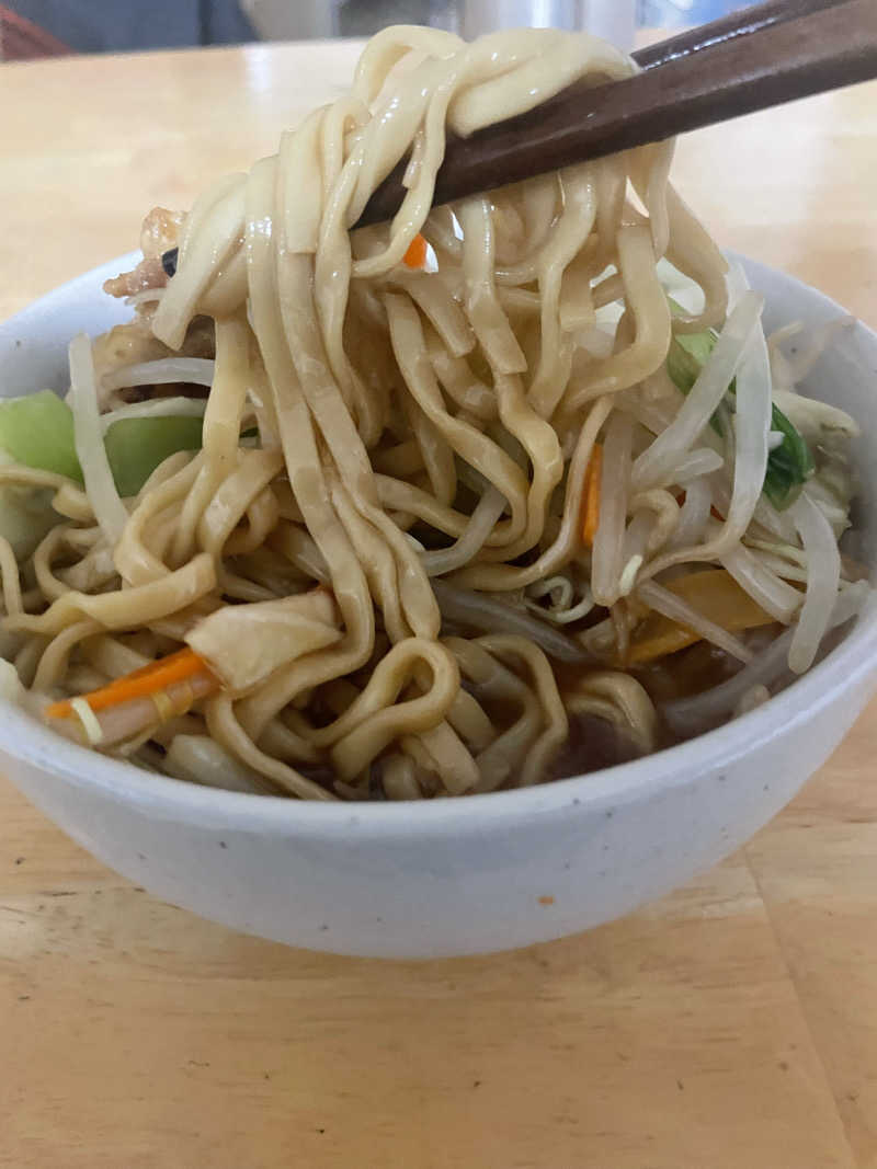 寝落ちできます　アミくんさんの石田食堂ワシントンのサ活写真