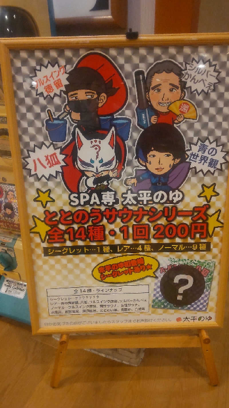 ３号さんのSPA専 太平のゆのサ活写真