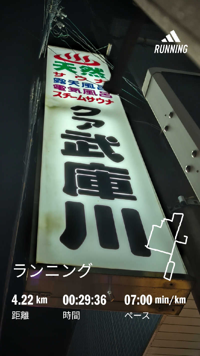 ドケチさんのクア武庫川のサ活写真