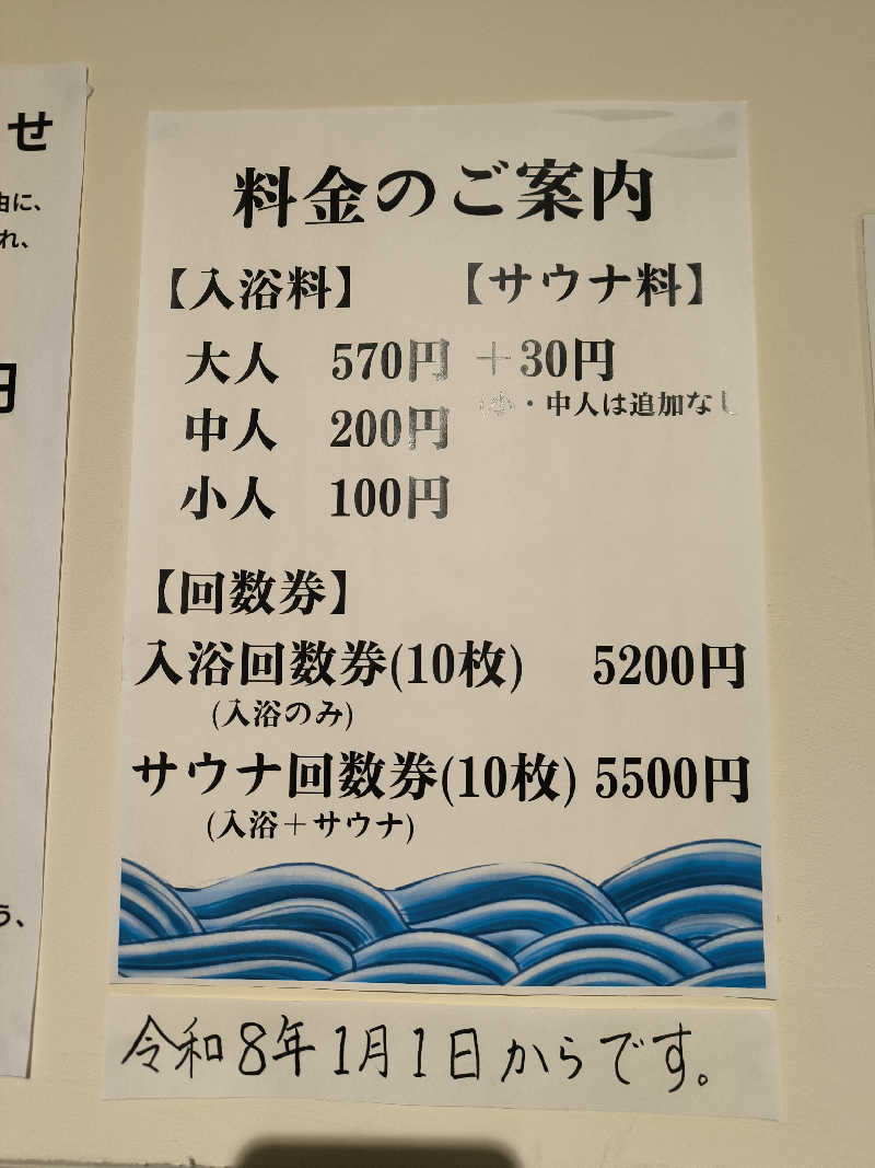 ドケチさんの明和温泉-姫湯-のサ活写真