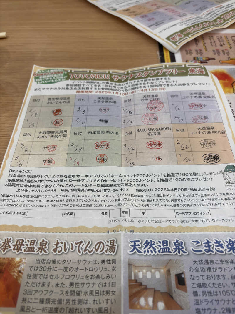 PAOさんの豊田挙母温泉 おいでんの湯のサ活写真