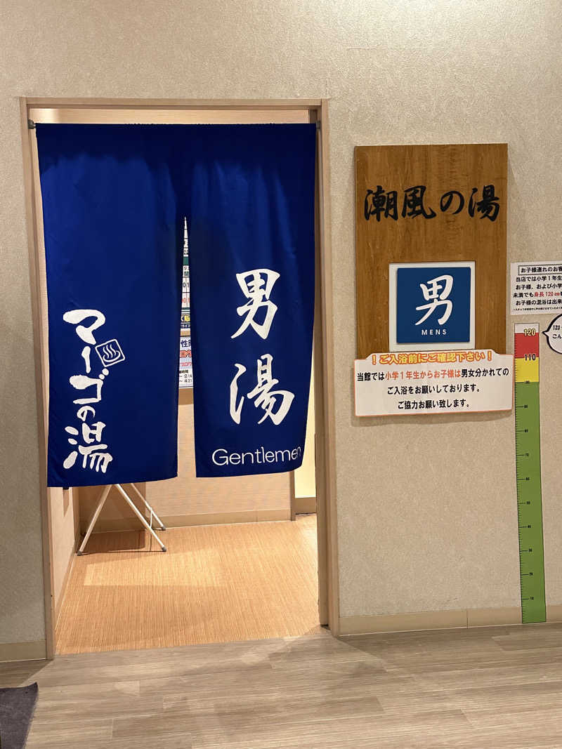 えーいっちゃんさんの常滑温泉 マーゴの湯のサ活写真