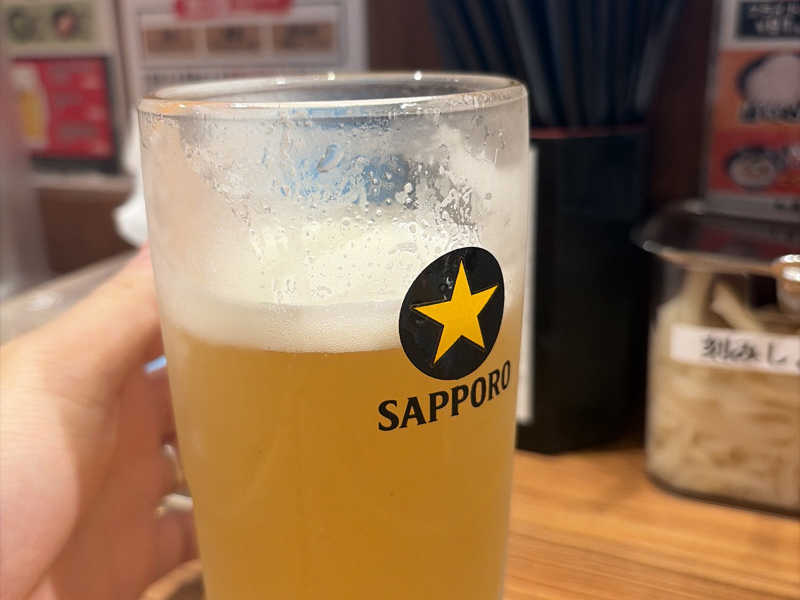 生ビール！！