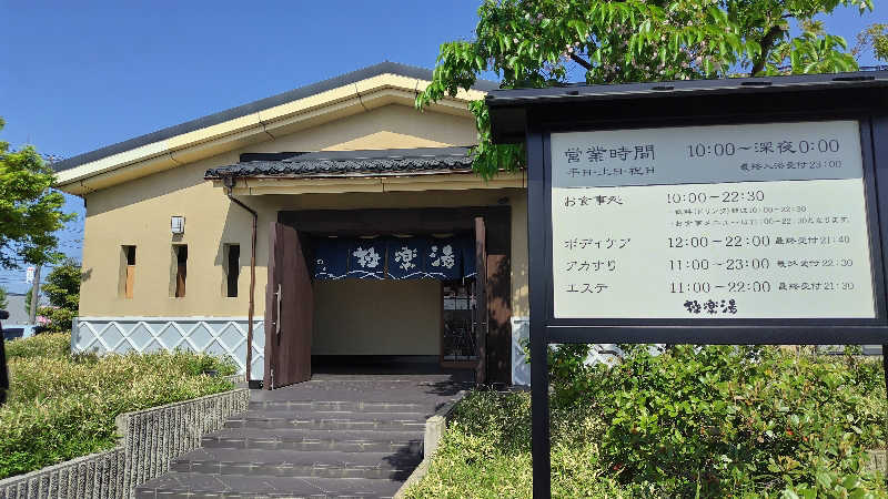 ただのﾑｩﾝ㌠さんの極楽湯 松崎店のサ活写真