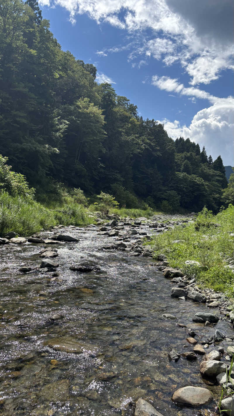 高身長サウナーさんの道志川サウナのサ活写真