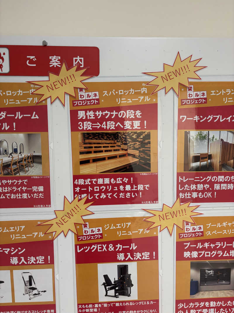 friendsnowさんのスポーツクラブ&サウナスパ ルネサンス･イオンタウンふじみ野24のサ活写真