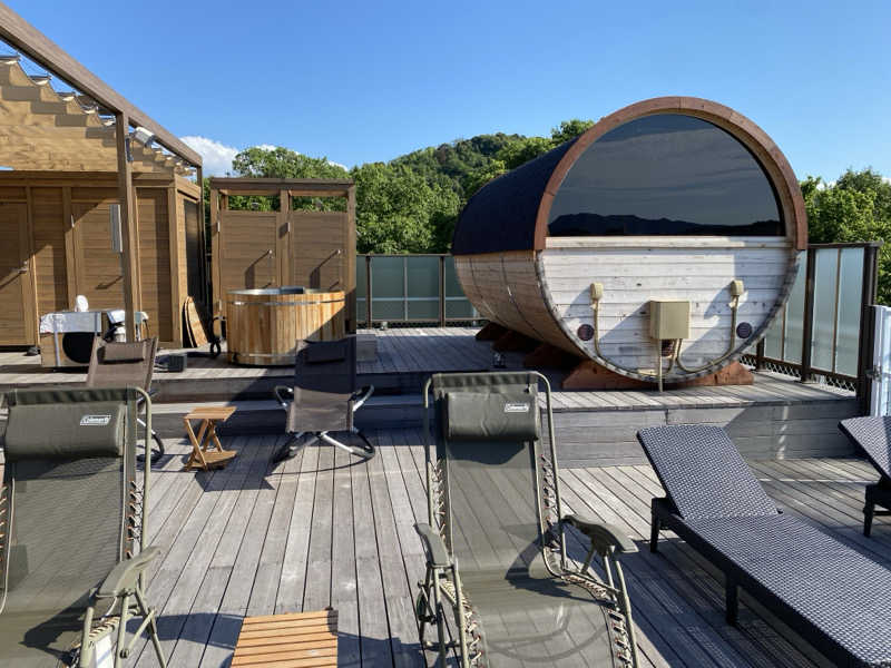 テリーさんの海の見える絶景サウナのサ活写真