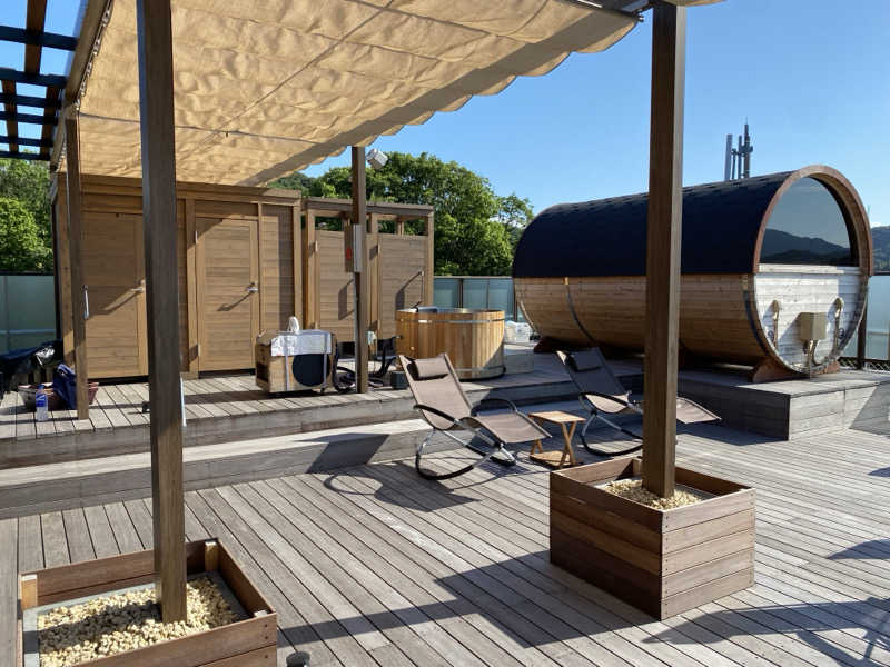 テリーさんの海の見える絶景サウナのサ活写真