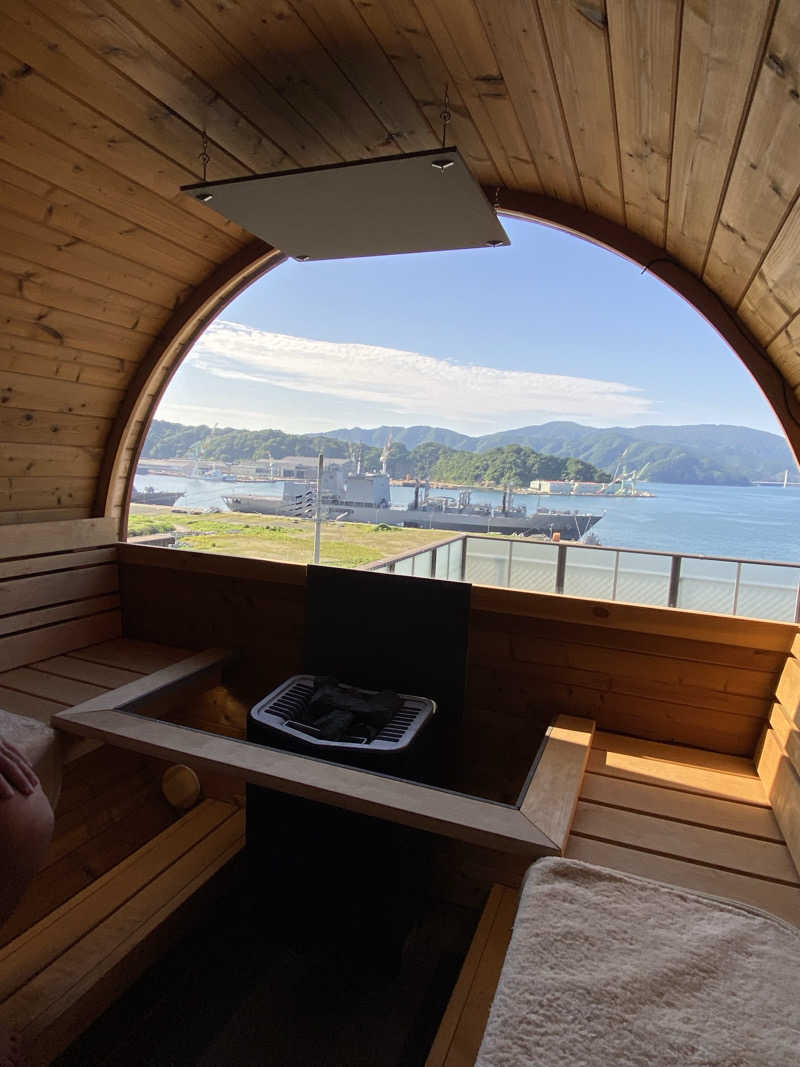テリーさんの海の見える絶景サウナのサ活写真
