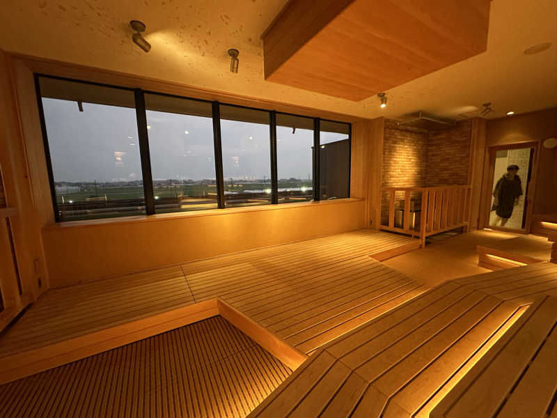 あおいさんの常総ONSEN&SAUNA お湯むすびのサ活写真
