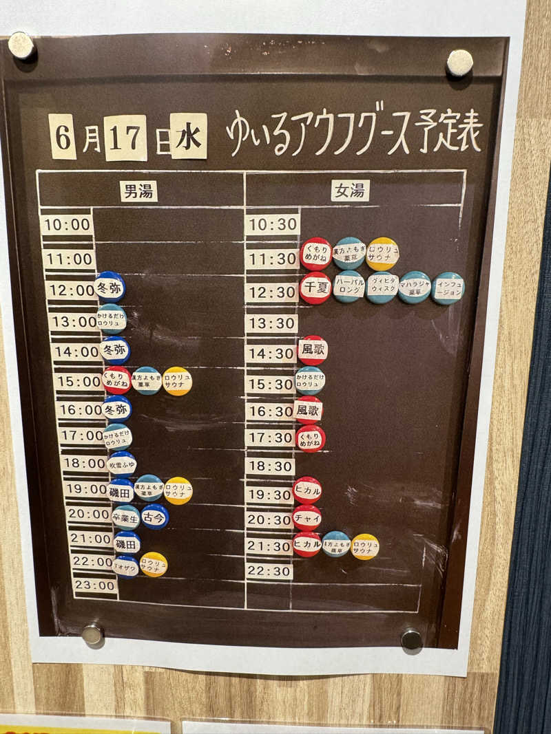 しまさんの朝日湯源泉ゆいるのサ活写真