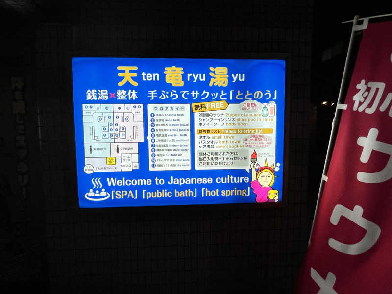 もとニャワタ サウニャ〜さんの天竜湯のサ活写真