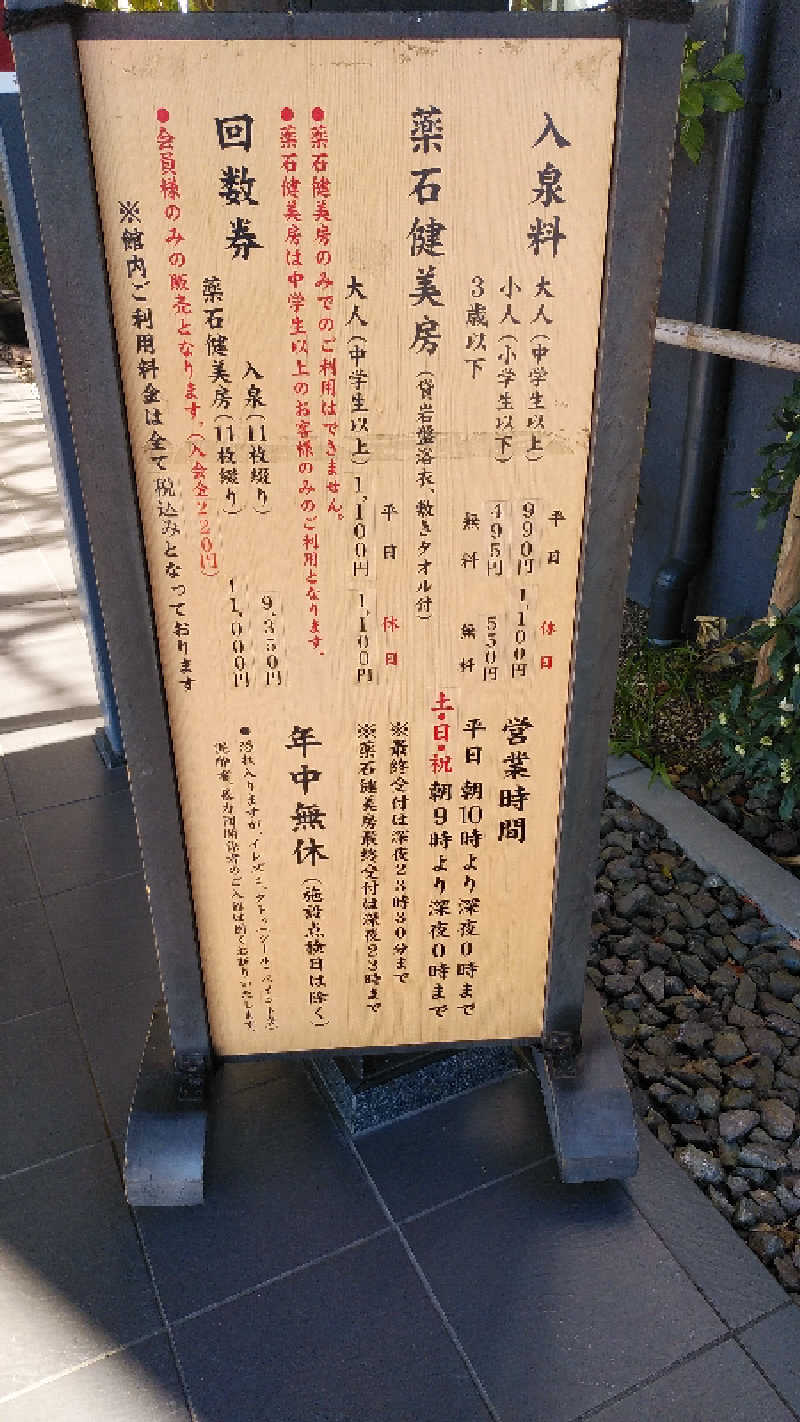 ヒロっちゃんさんの東静岡 天然温泉 柚木の郷のサ活写真