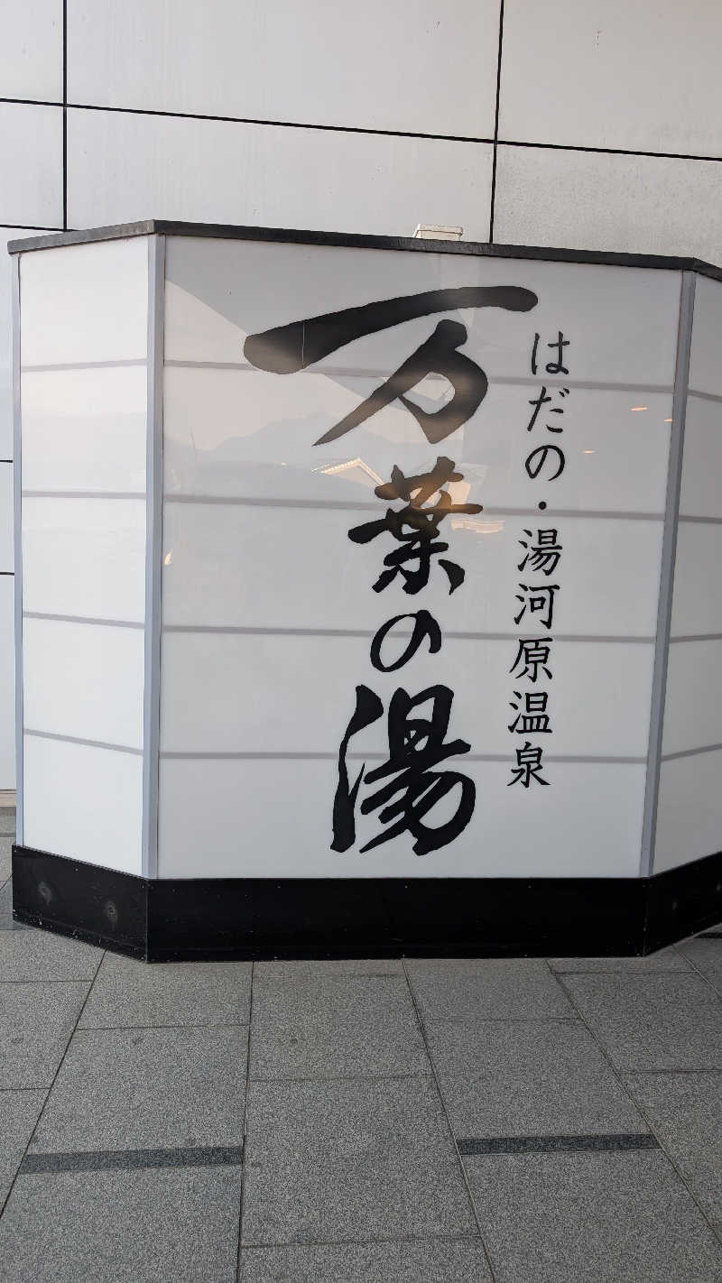 丼ちゃんさんのはだの・湯河原温泉 万葉の湯のサ活写真