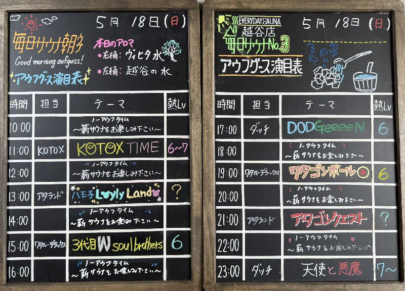 丼ちゃんさんの毎日サウナ 越谷店のサ活写真