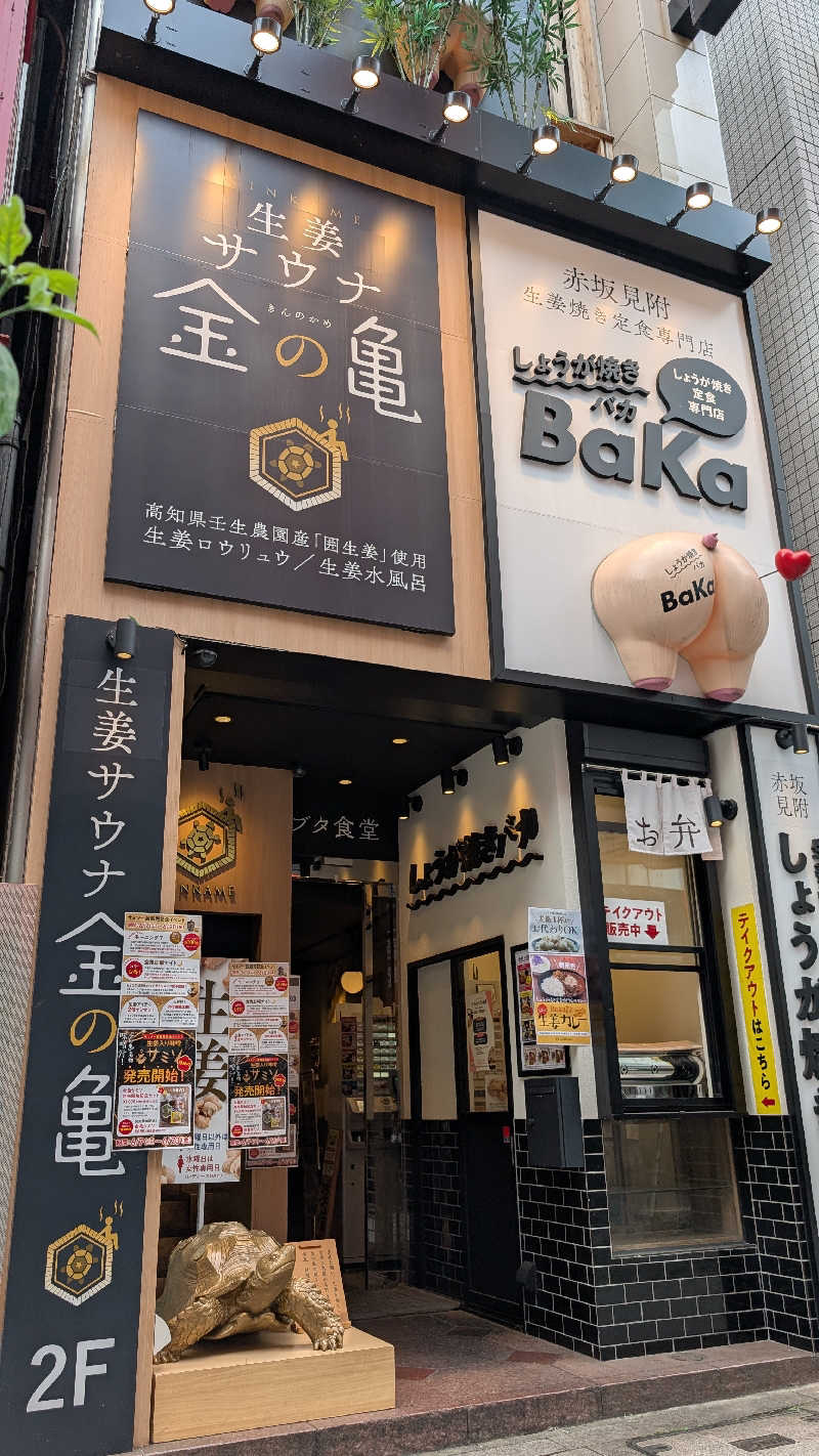 丼ちゃんさんの生姜サウナ「金の亀」のサ活写真