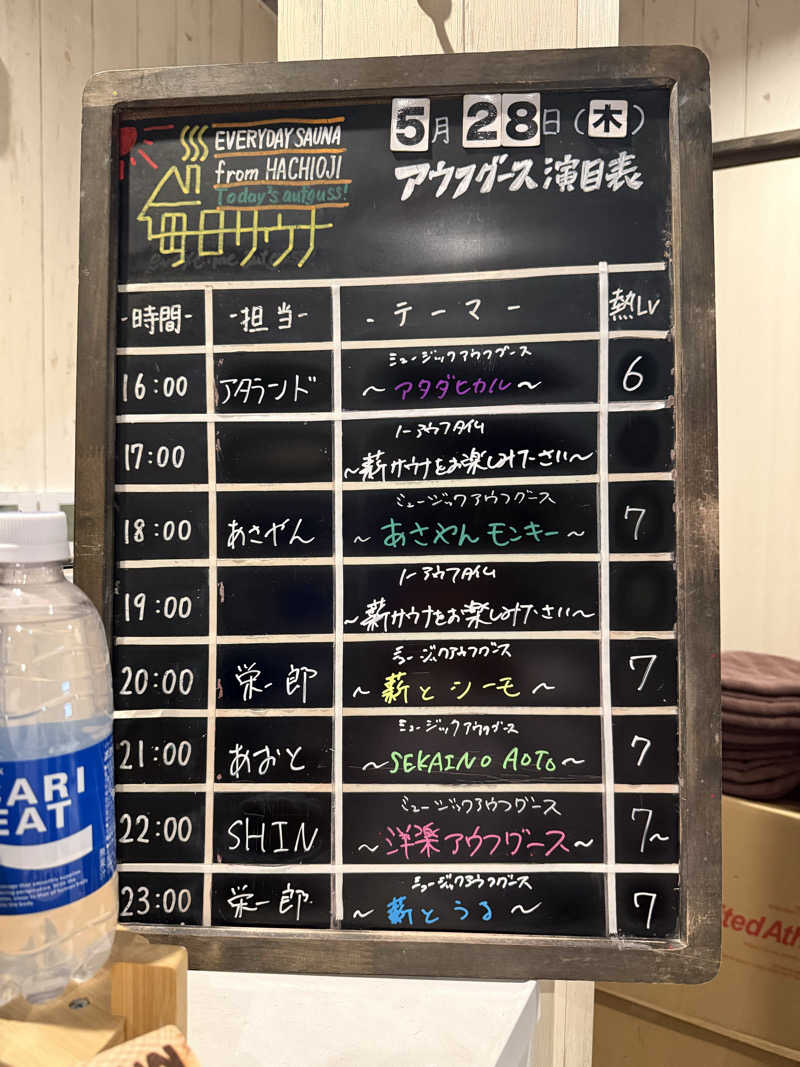 たかちゃん🐈‍⬛さんの毎日サウナ 八王子店のサ活写真