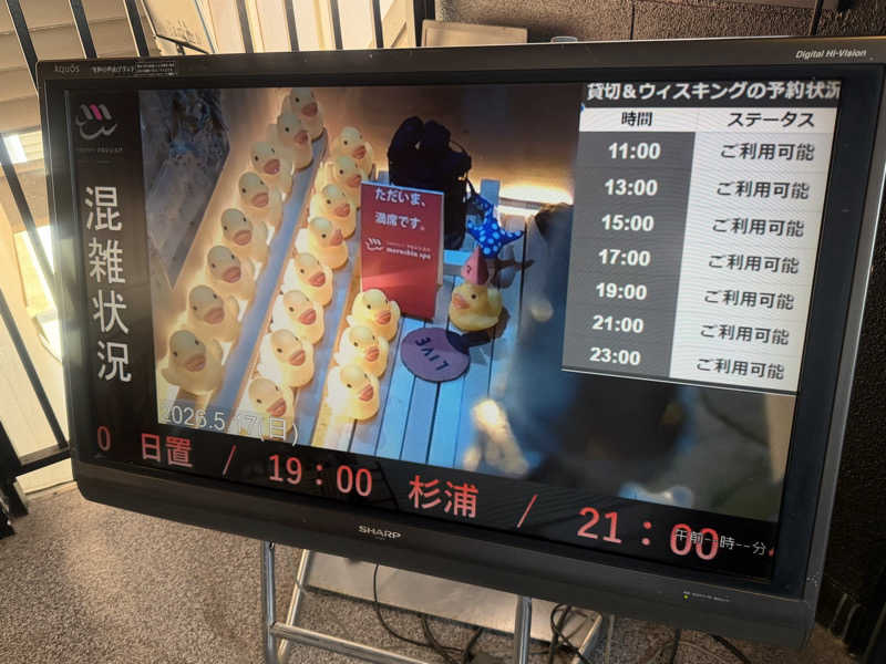 そびぃさんの天空のアジト マルシンスパのサ活写真