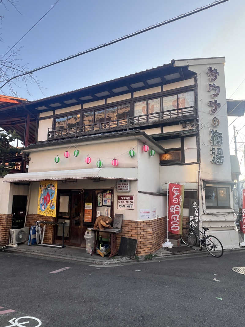 メフィさんのサウナの梅湯のサ活写真