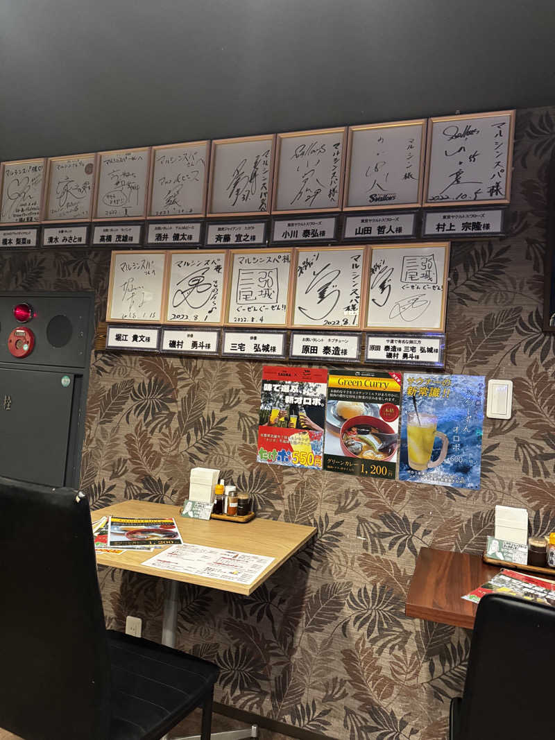 まちゃさんの天空のアジト マルシンスパのサ活写真