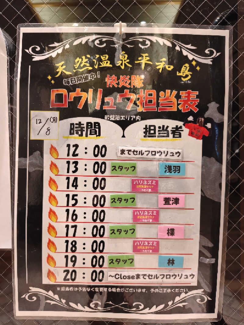 rinrin_tomoさんの天然温泉 平和島のサ活写真