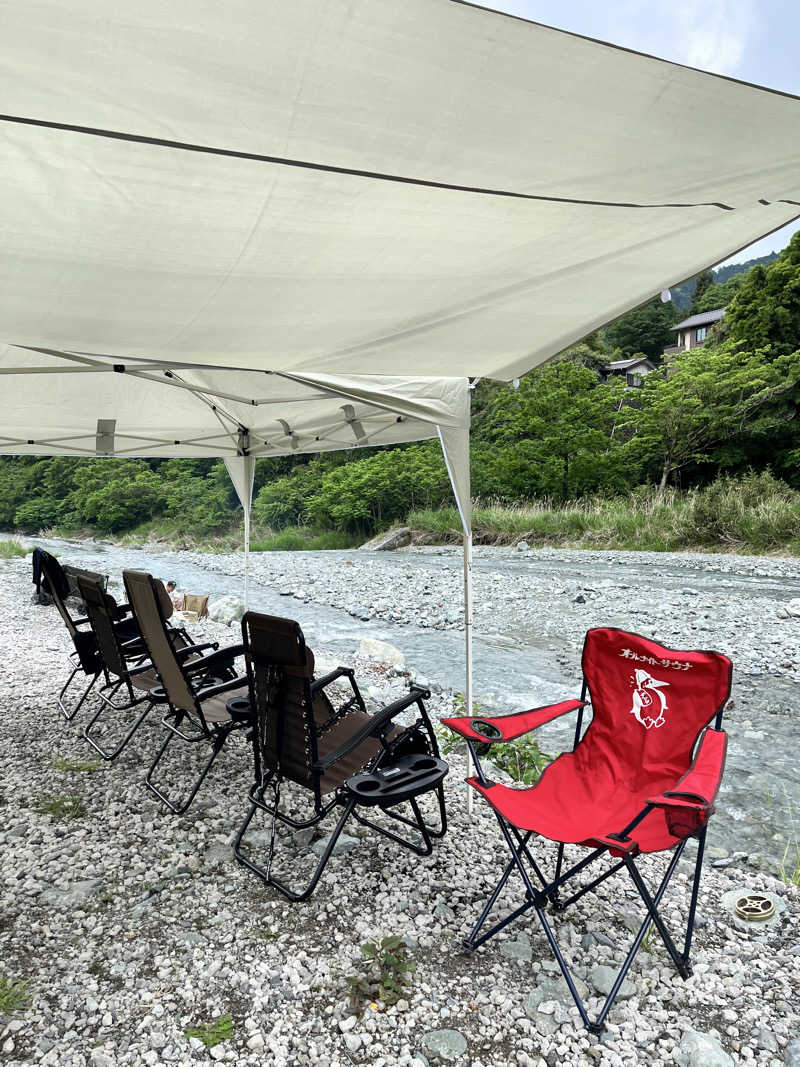 みちさんの松田町寄 中津川河川敷のサ活写真