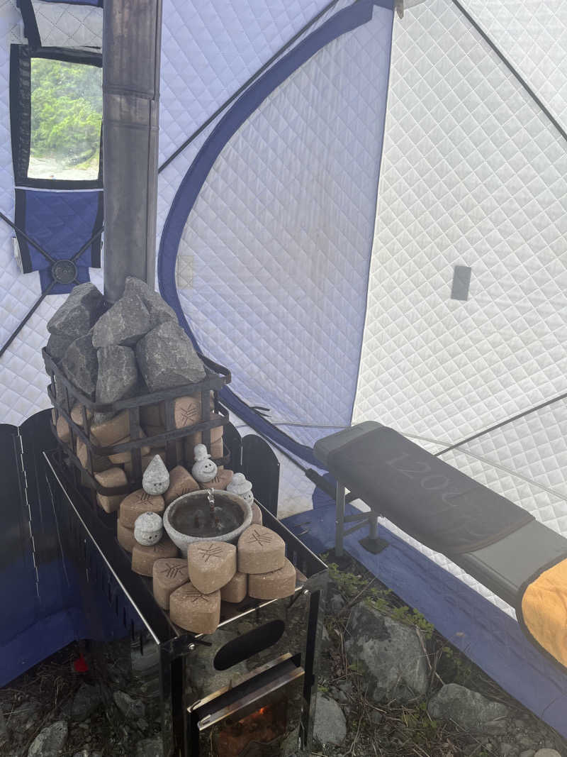 みちさんの松田町寄 中津川河川敷のサ活写真