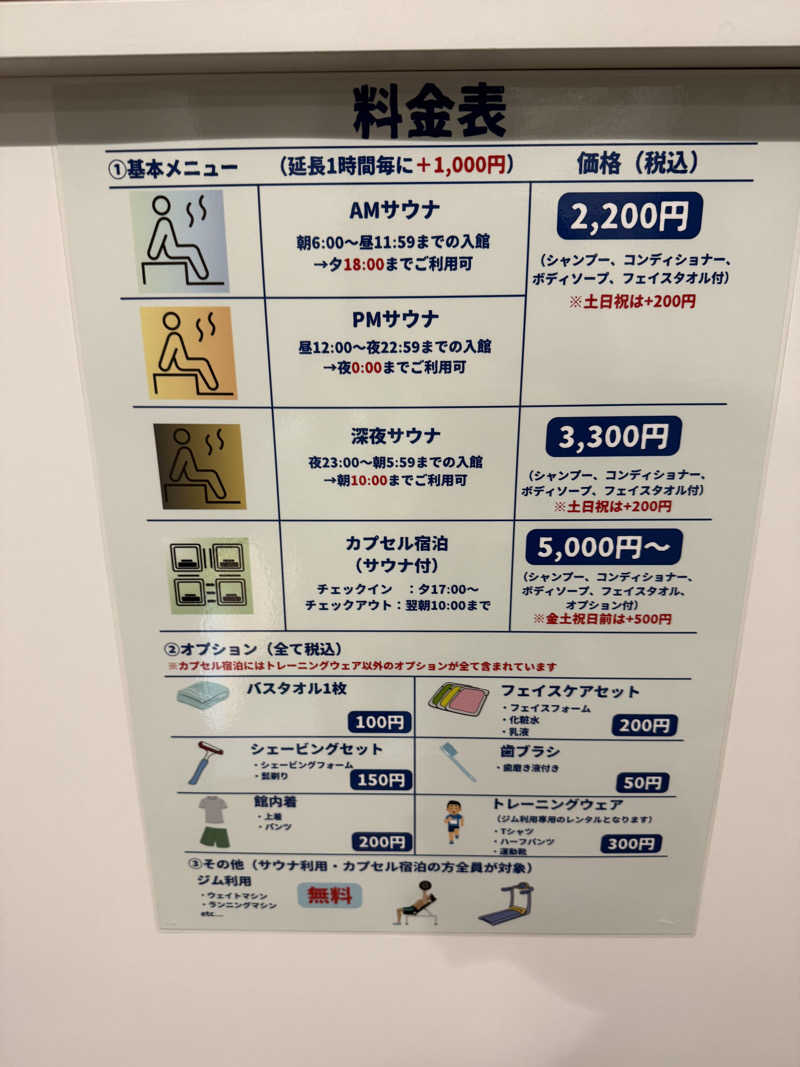 あずきさんのサウナ&カプセルミナミ学芸大店のサ活写真