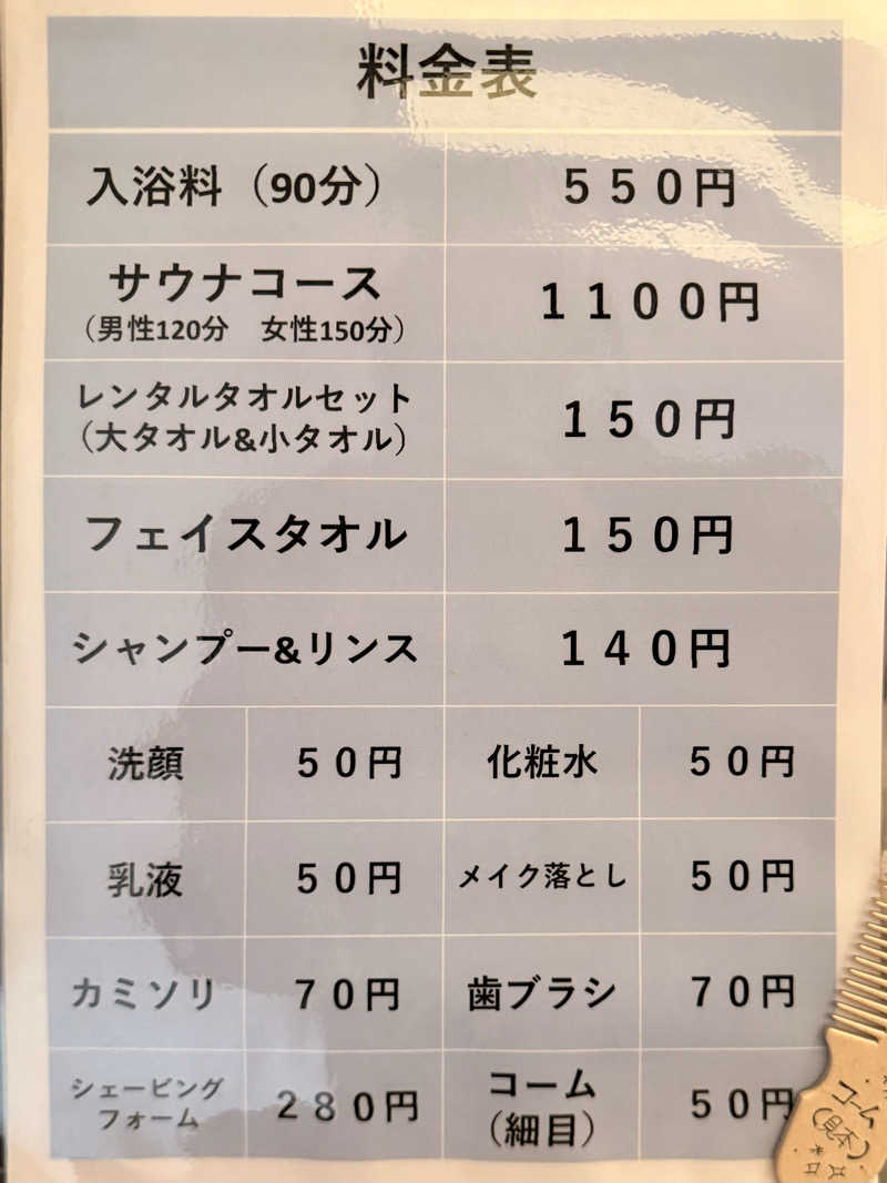 Ys_sauna_logさんの改良湯のサ活写真