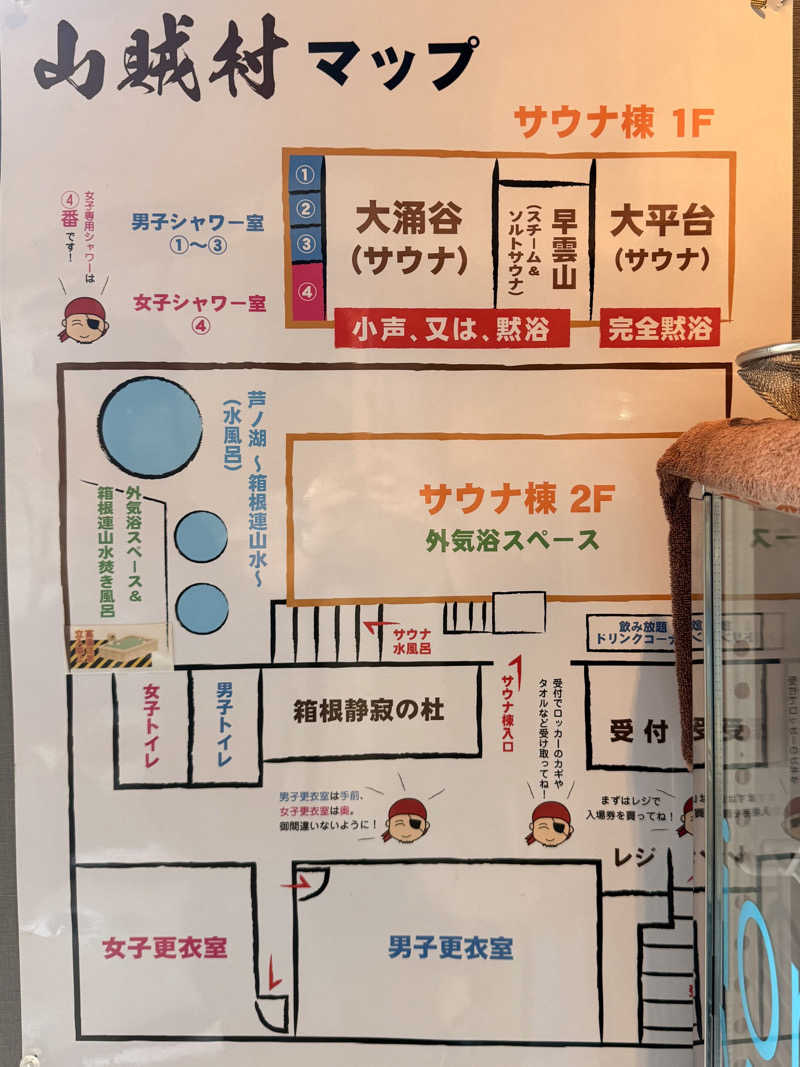 Ys_sauna_logさんの山賊サウナのサ活写真