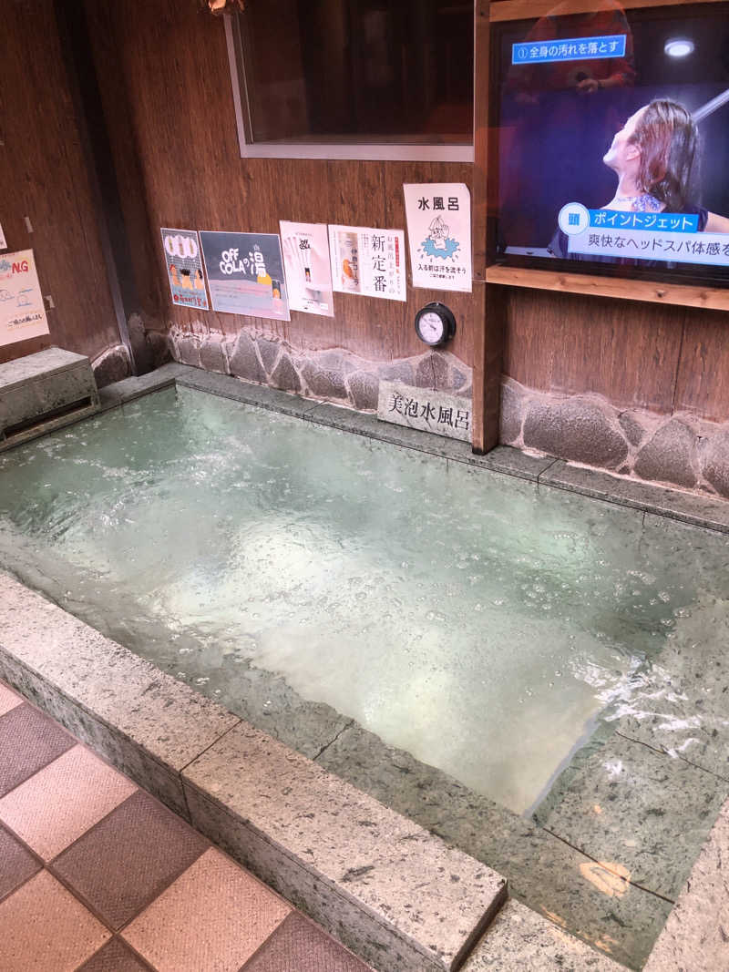 かんこさんの天然温泉 湯どんぶり栄湯のサ活写真