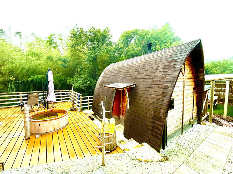 姫路でテントサウナ　entranceさんの京丹波サウナのサ活写真