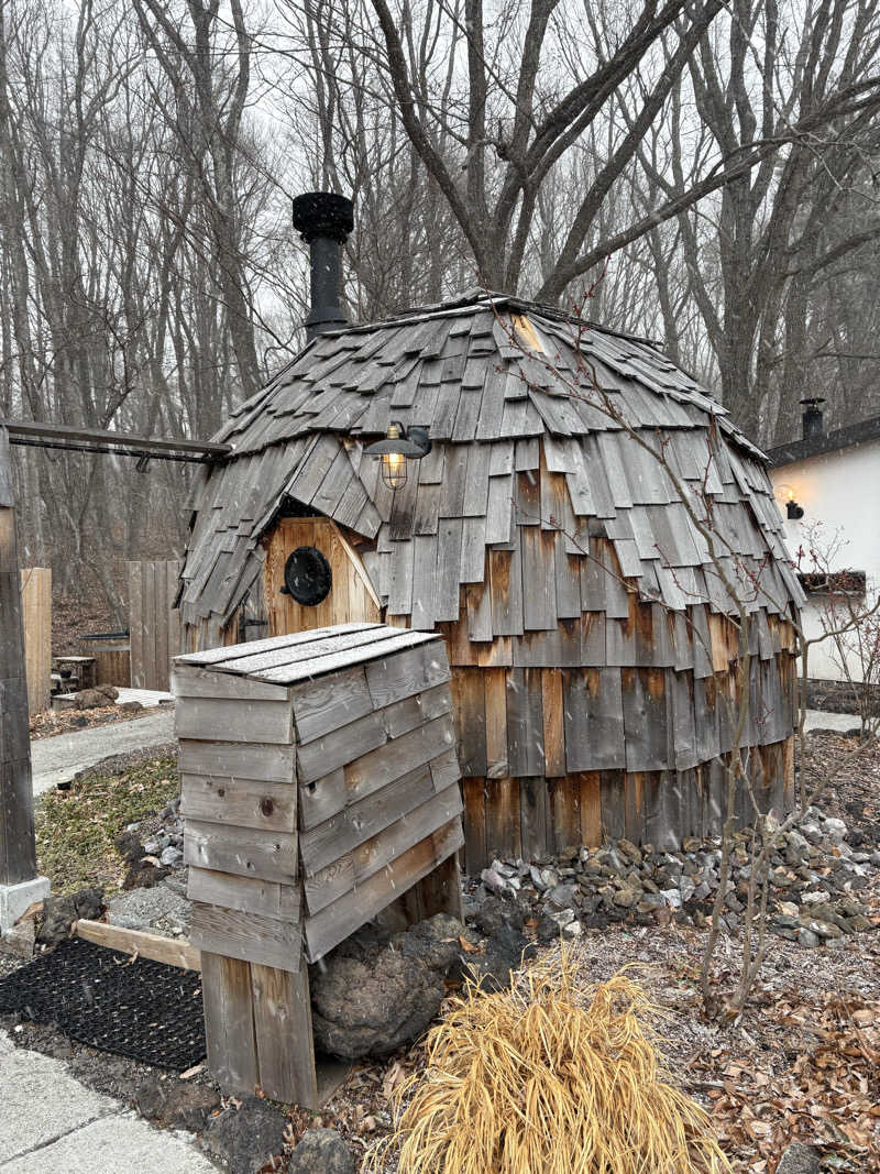 キューティーハニュー【QT82】さんの軽井沢プライベートアウトドアサウナkaveriのサ活写真