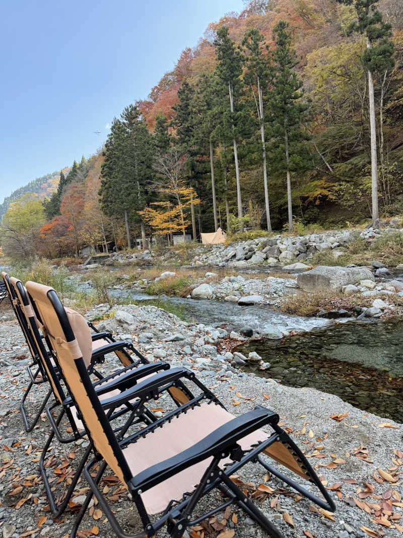 減量マンさんの道志川サウナのサ活写真