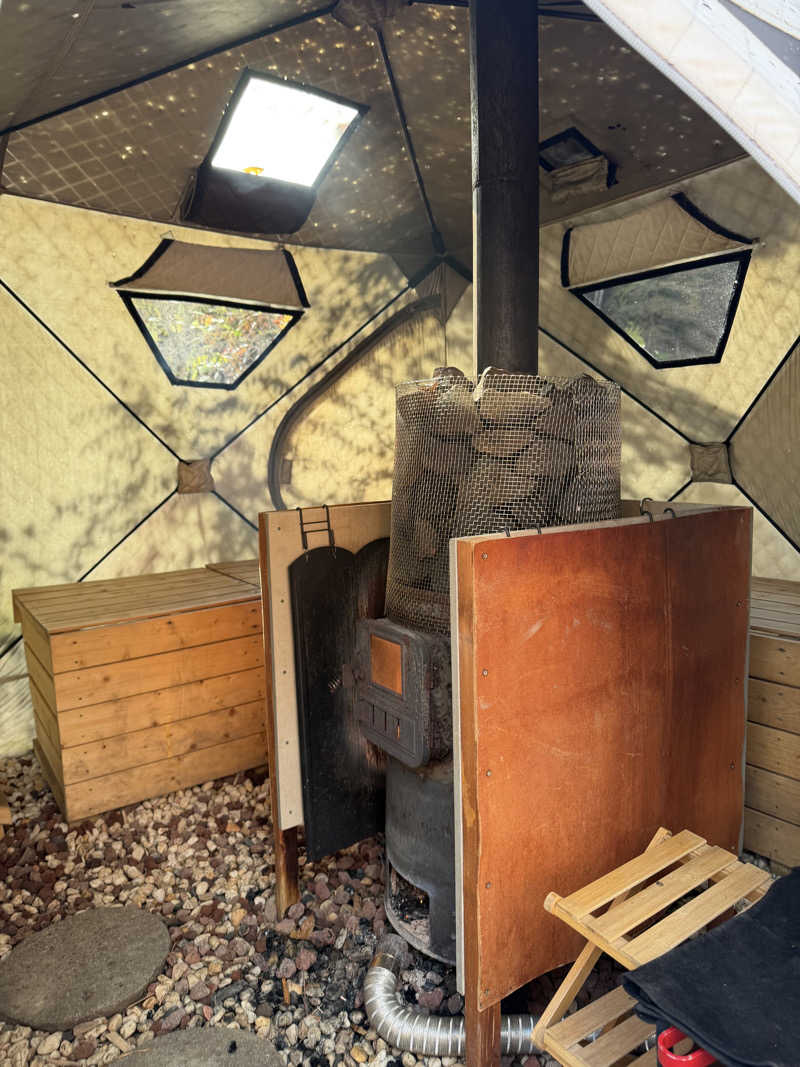 減量マンさんの道志川サウナのサ活写真