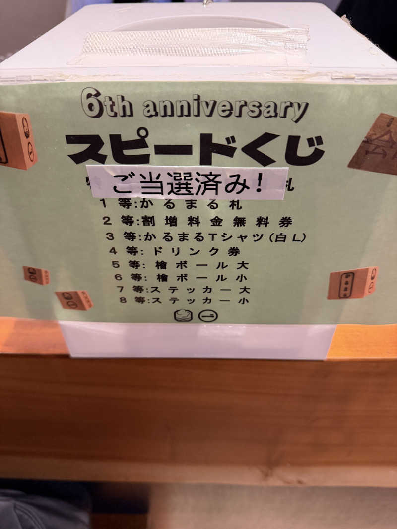 減量マンさんのサウナ&ホテル かるまる池袋のサ活写真