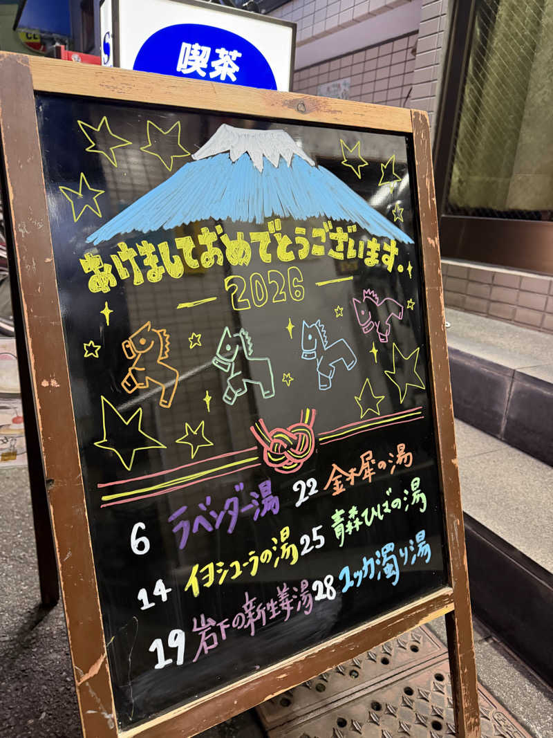 減量マンさんの十條湯のサ活写真