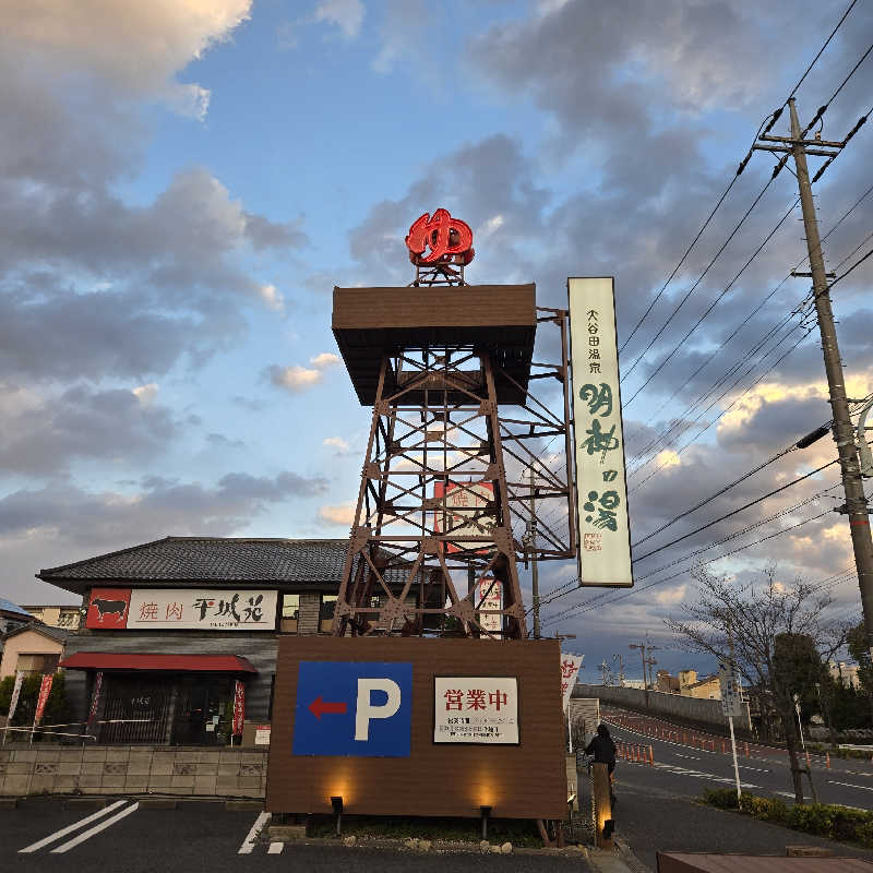 だいちさんの大谷田温泉 明神の湯のサ活写真