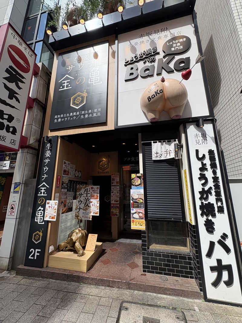 あずんさんの生姜サウナ 金の亀のサ活写真