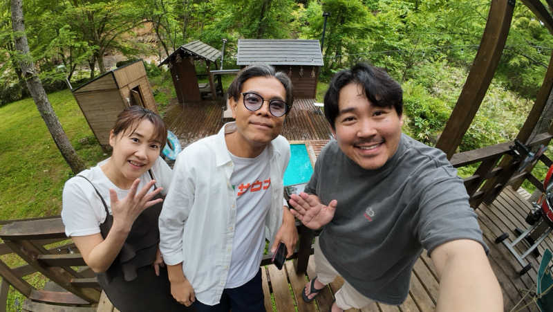 ウマティーさんの一色の森サウナ プライベートからまつ山荘のサ活写真