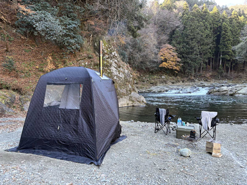 力レ一さんの青野原野呂ロッジキャンプ場のサ活写真