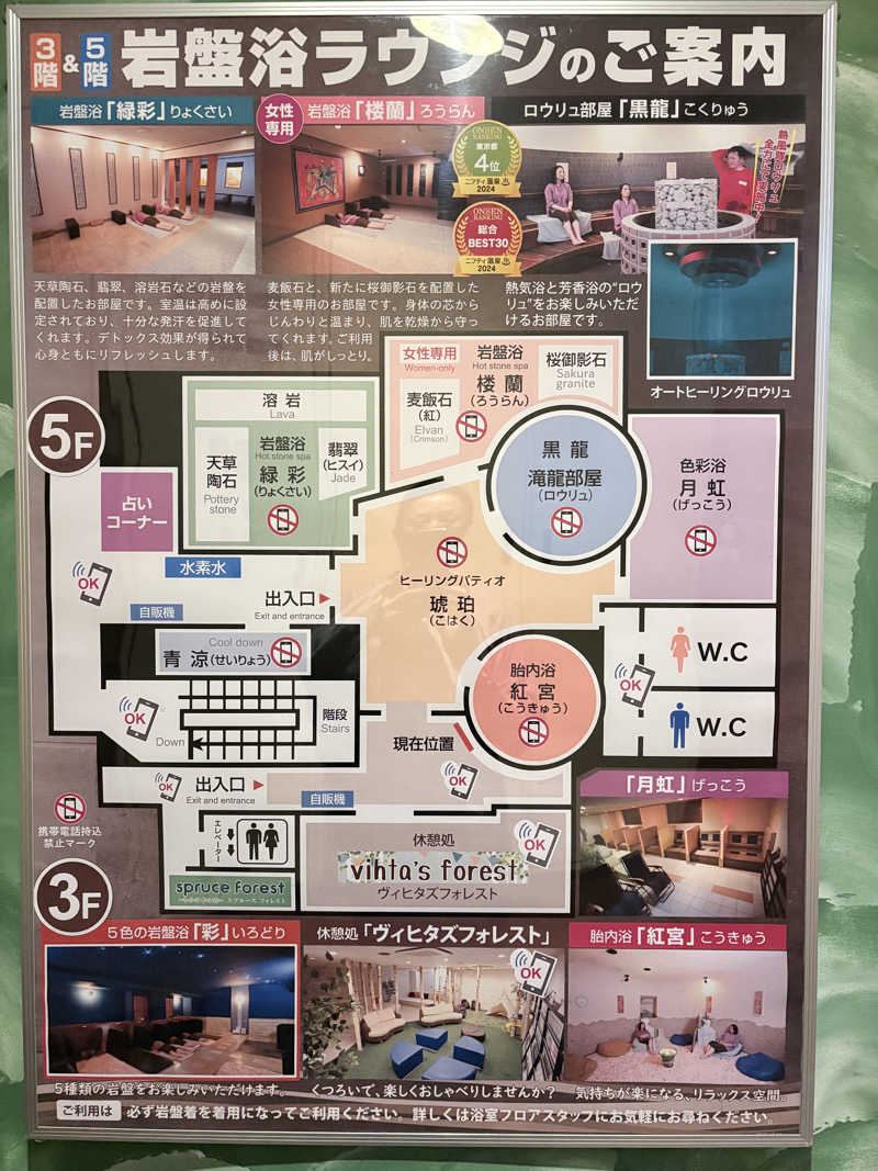 himakoさんの東京荻窪天然温泉 なごみの湯のサ活写真