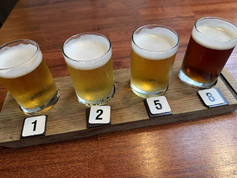 クラフトビール飲み比べ５種