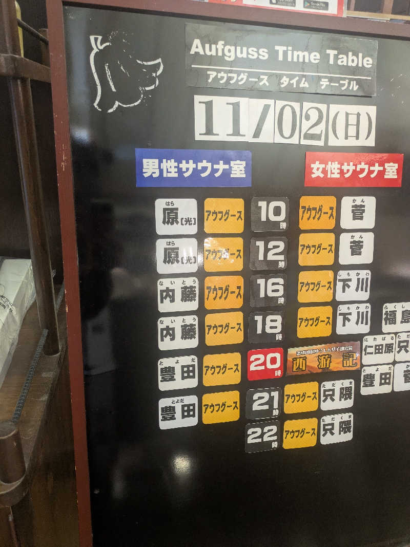 湯ーキャンスマイルさんの源泉掛け流し温泉久留米 游心の湯のサ活写真