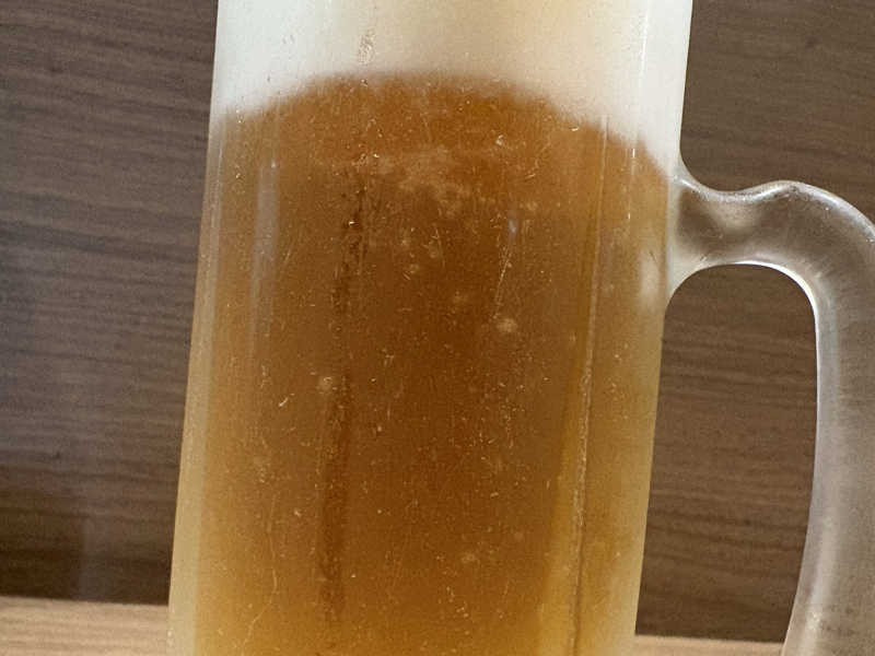 クリアアサヒ中ジョッキ